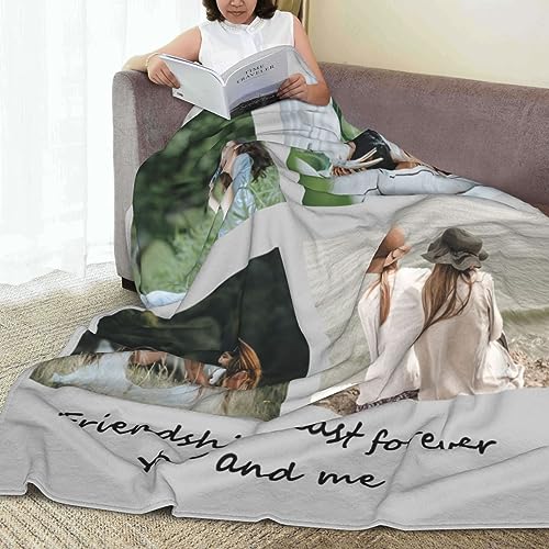 HURUMA Coperta Personalizzata con Foto di Testo