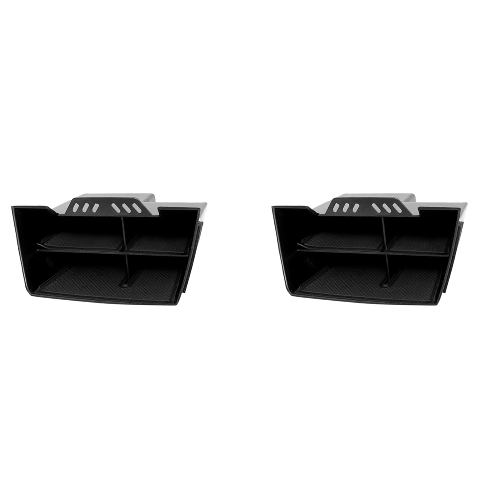 Console intérieure de voiture avec boîte de rangement centrale ABS noir pour 2016-2019 - 6