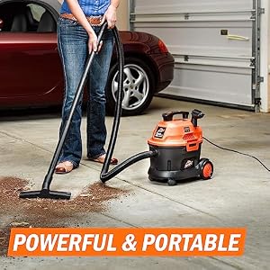 Armor All AA255W 2.5 Gal 2 Peak HP Wet/Dry Utility Vac Orange/Black — photo 5 of 6