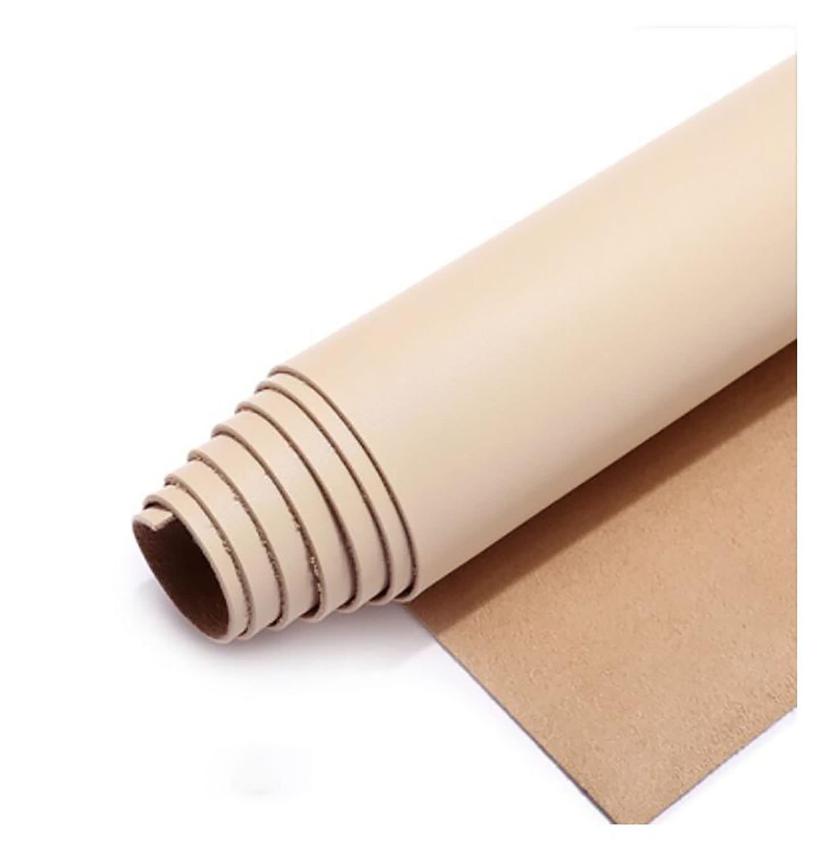 Faux cuir tissu abricot au mètre 138cm coupon 3m similicuir couture DIY loisirs