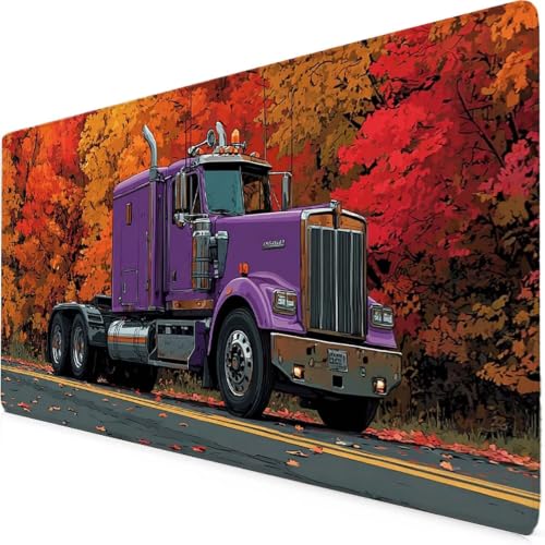 Tapis de souris XXL violet de 1200x600mm pour optimiser l'espace de votre bureau PC