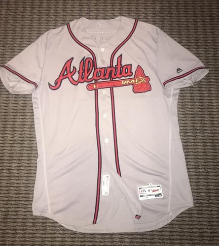 Matt Kemp Atlanta Braves Game Used Jersey 250th Career Home Run MLB Auth Matched - MLB Game Used Jerseys