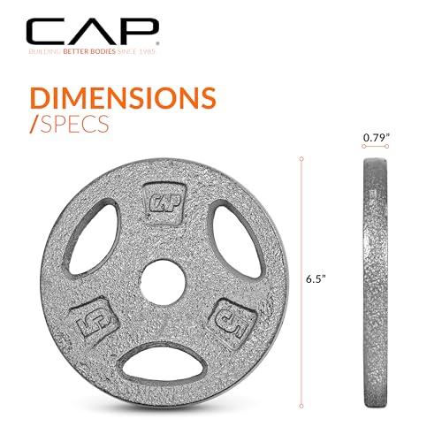 Image of CAP Barbell Standard 1-Inch Grip Weight Plates