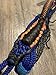 EPT Bull Ropes Brazilian/American Hybrid Royal Blue on Black Poly Pro 9x7 Left Hand Bull Rope 16'