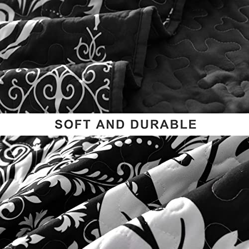 Djy Black Quilt Set Queen Size thumb #4