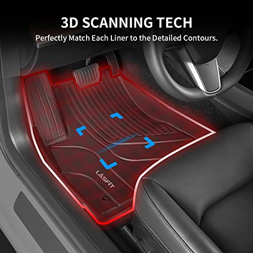 Image of LASFIT Floor Mats for Lexus ES ES350 ES300h 2019-2025, Black