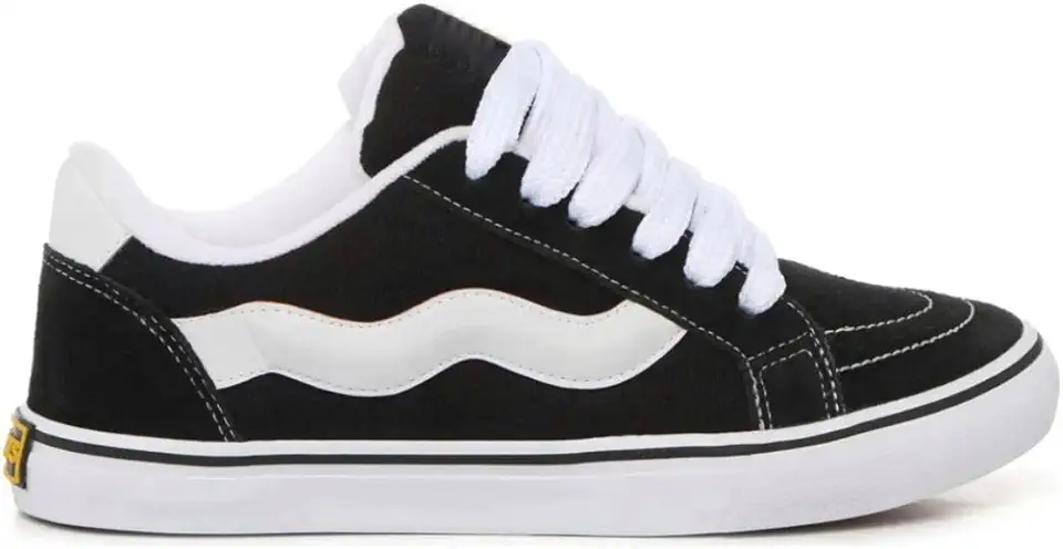 Tenis Feminino KNW Skate Camurça Macio Confortavel