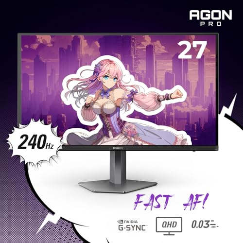 AOC Agon PRO AG276QZD2 27" OLED Tournament Gaming Monitor の商品画像 1