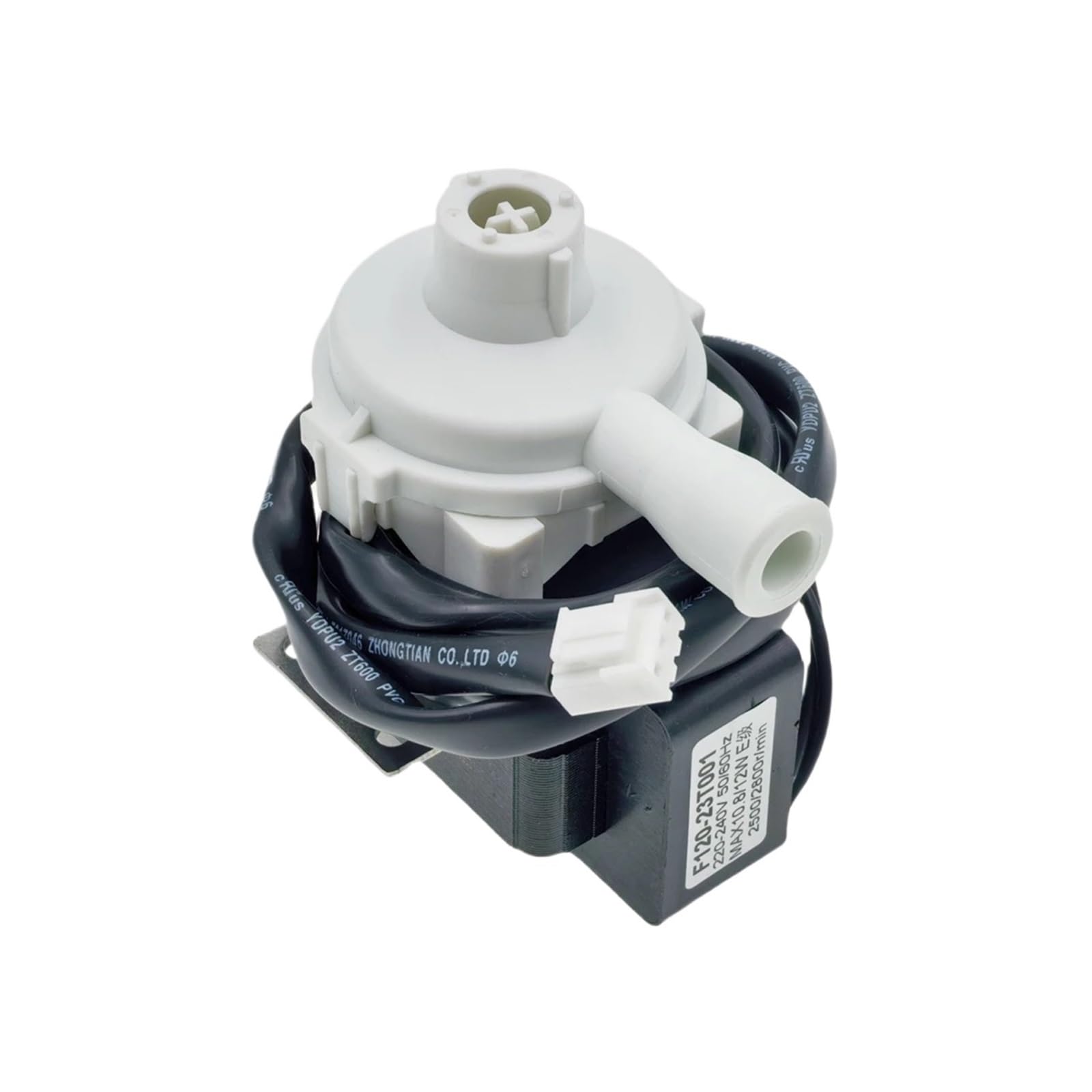 Genterun 1Pcs Central Air Conditioner Drain Pump,Compatible For Midea,F120-23T001 220-240V 50/60Hz 1.3/1.8W 2500/2800R/Min Conditioning Drainage Part