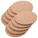Protection : fournit une isolation thermique à vos surfaces contre les objets chauds, coussin isolant pour dessous de verre, dessous de verre en liège pour bureau
