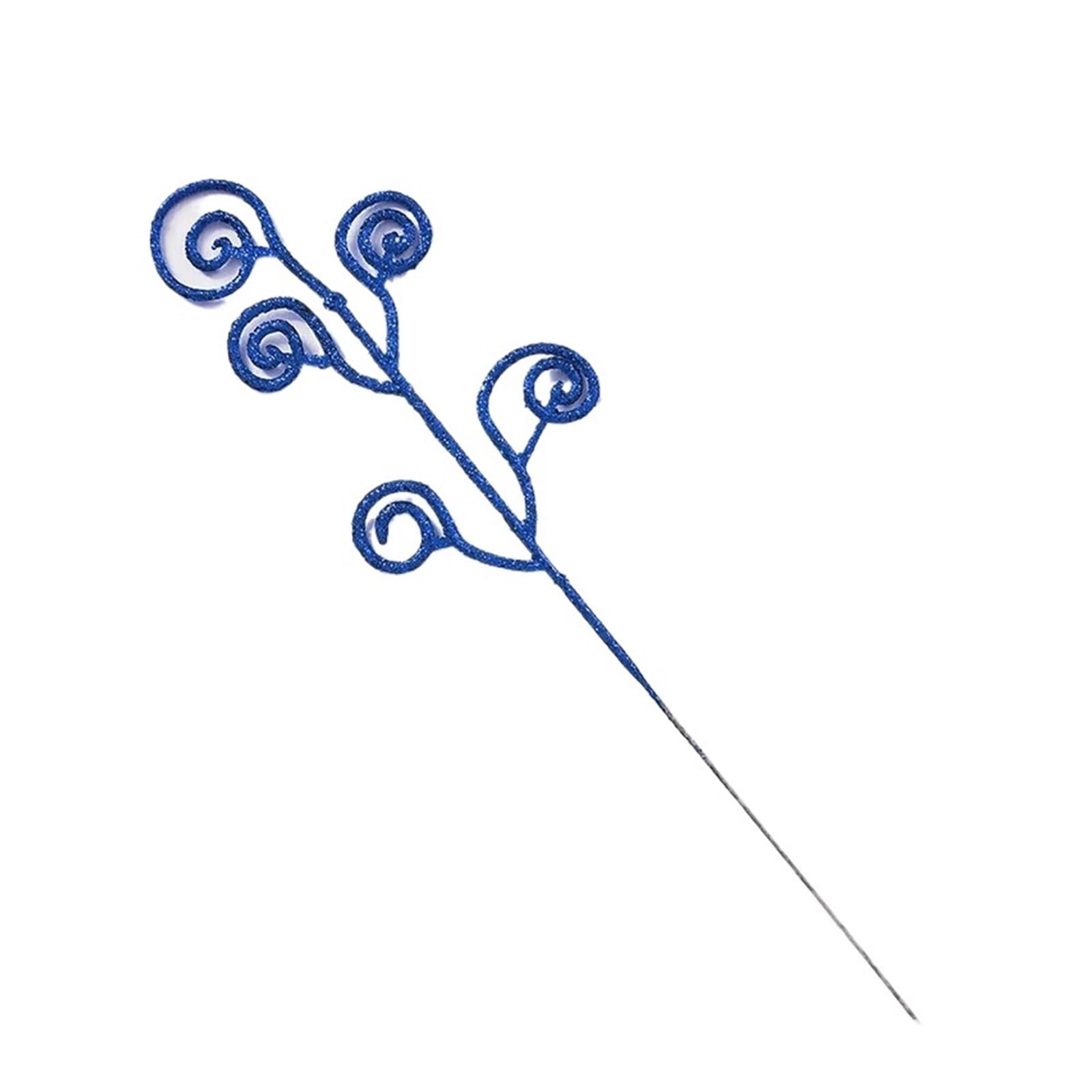 Casetlong 5Pcs Decorations Artificial Bouquet For Home Decor Ornament(Blue)