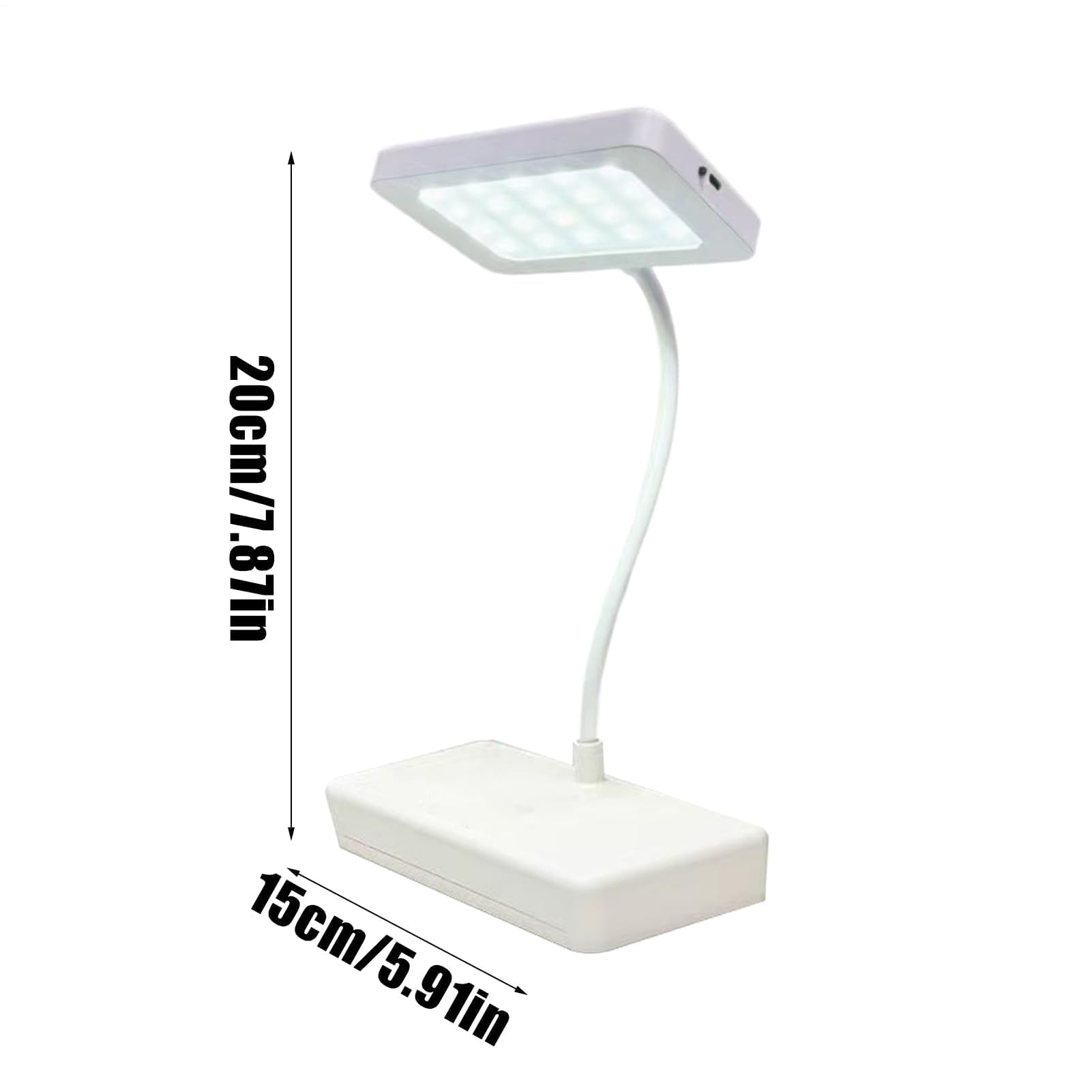 Schreibtischlampe nizer – LED-Leselampe moderne Schreibtisch-Aufbewahrungstasche kreativer Arbeitsplatz Schlafzimmer- und Hotelzubehör schlankes Design für effiziente Nisierung