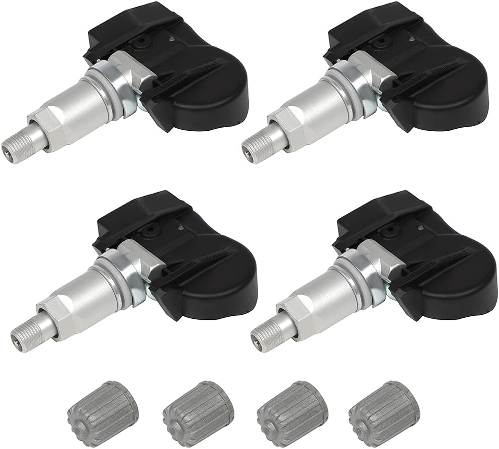 TPMS Sensor,56029359AB 56029359AC 433MHz Tire Sensor Replacement 2009 For Dodge For Ram 1500 2008-2010 For Jeep Commander 2008-2010 For Jeep For Grand Cherokee 4 Pack