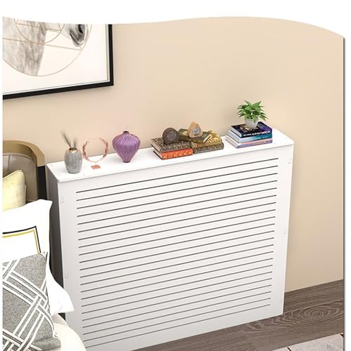 Cache-radiateur facile à installer avec étagère déco - 7