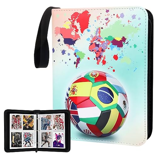 FENGQ Album per carte da calcio, album da