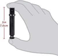 Vista 3 de Rauckman Utility Product Impact Adapter - Extensión cuadrada de 1/2 pulgada, tamaño hexagonal de 7/16 pulgadas, para tomas de impacto