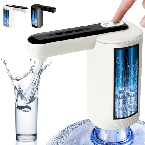 La Mejor Selección de Despachador de Agua para Garrafon disponible en línea para comprar. 44 KIROGILY Dispensador de Agua Garrafon, Automático Despachador de Agua USB Recargable, Bomba de Agua Garrafon Portátil, Universal Interruptor de Garrafon Dispensador Bombeo...