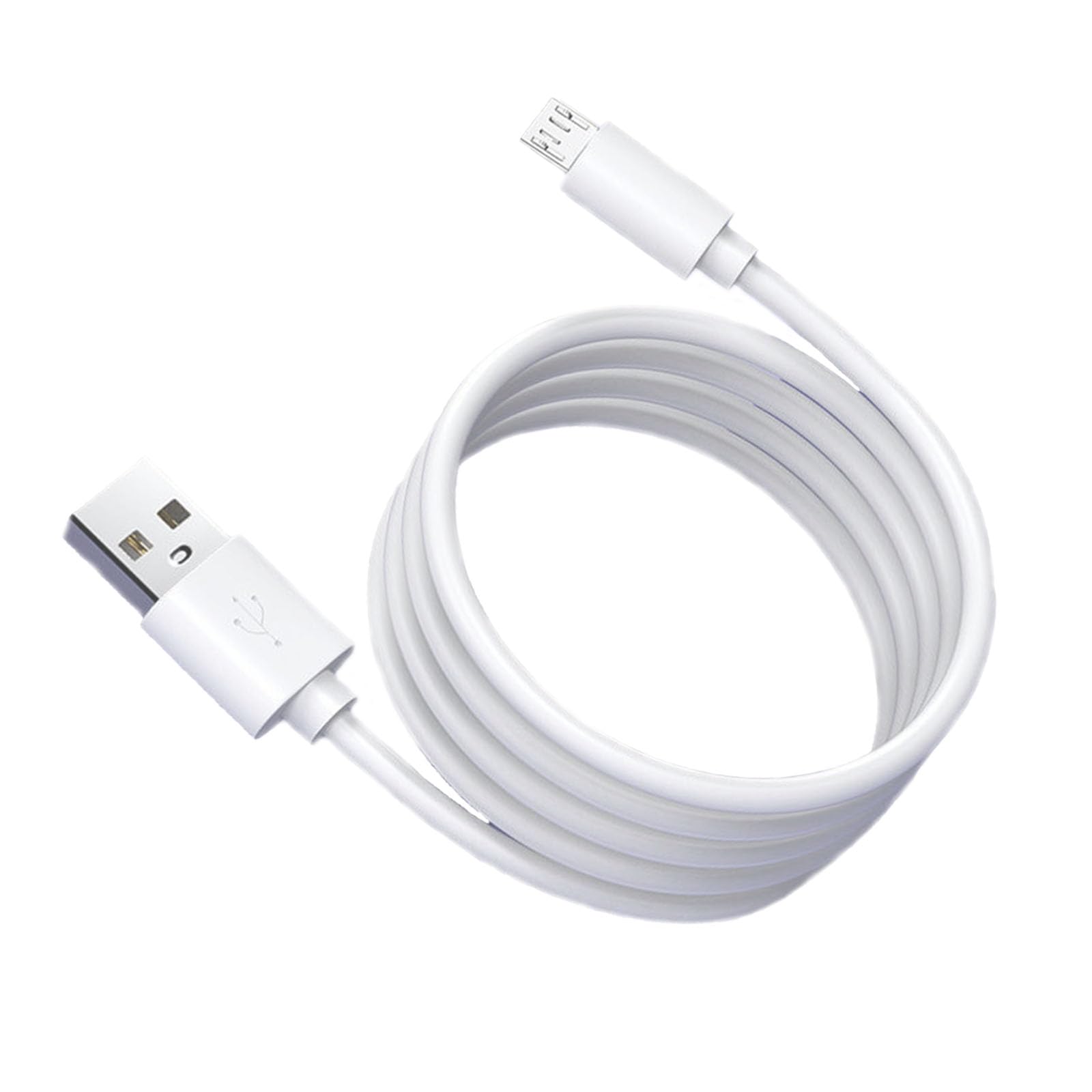 HUIKKJP USB マイクロタイプBケーブル 2M 急速充電 高速データ転送 超耐久 Android多機種対応