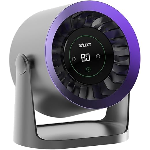 Dylect Briza Storm Rechargeable Fan 4000mAh Battery TruSilen
