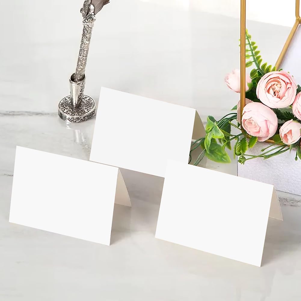 Cartes Postales Vierges A6 54pcs Blanc 15x10cm 210g/m² pour Imprimante Écriture DIY