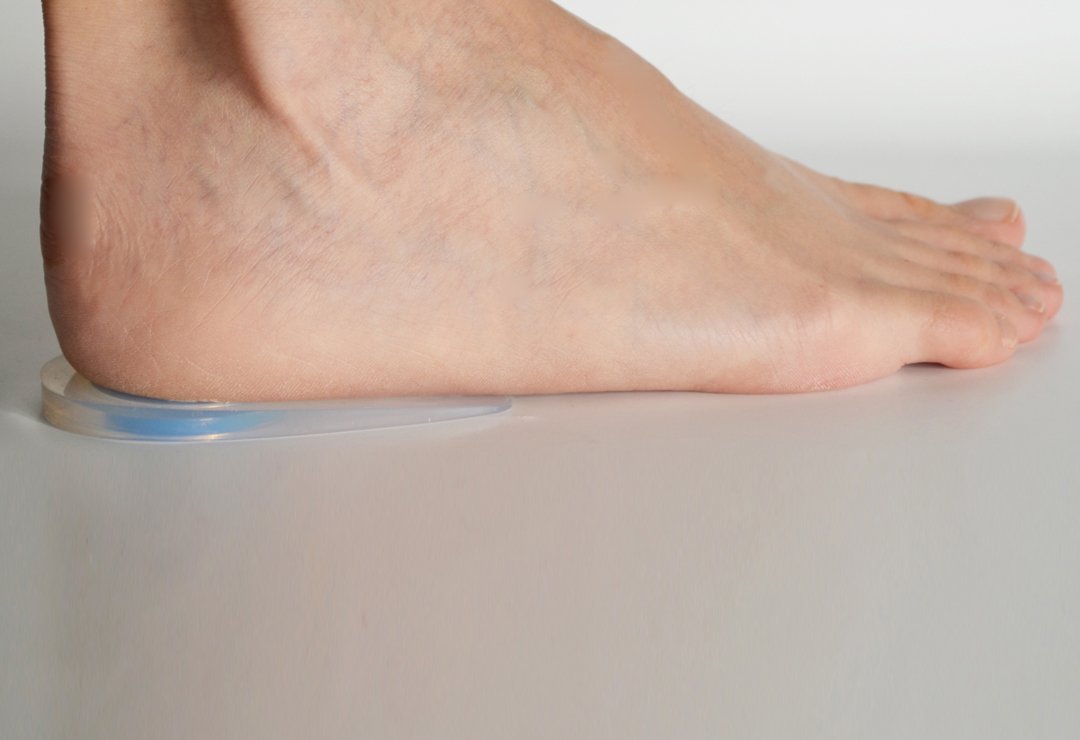 Coussins en gel - Coussins de talon - Semelles intérieures amortissantes pour talon - Éperon - Accessoire pour chaussures - Aide à la douleur au talon - fasciite plantaire