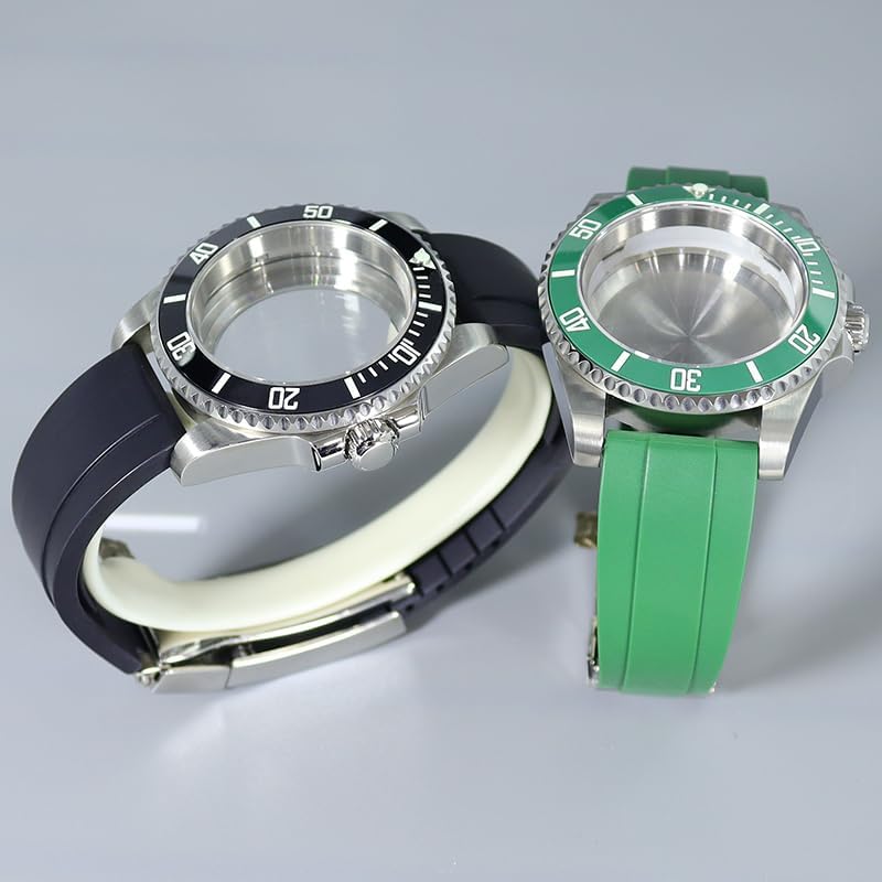 40mm SUB Diver Mechanical Watch Case Stainless Steel for NH35 NH34/36/38 Miyota8215 8205 ETA2824 PT5000 Movement