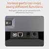 Thermal Printer 80mm Direct Printing USB + LAN High Speed Automatic Waste Paper Bin 220mm/s