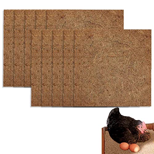 Almofada de assentamento de fibra de coco,Cama de fibra de coco para caixas de nidificação de frango