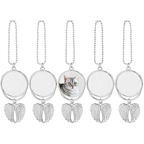 Framendino Silver Angel Wings Ornaments Cover