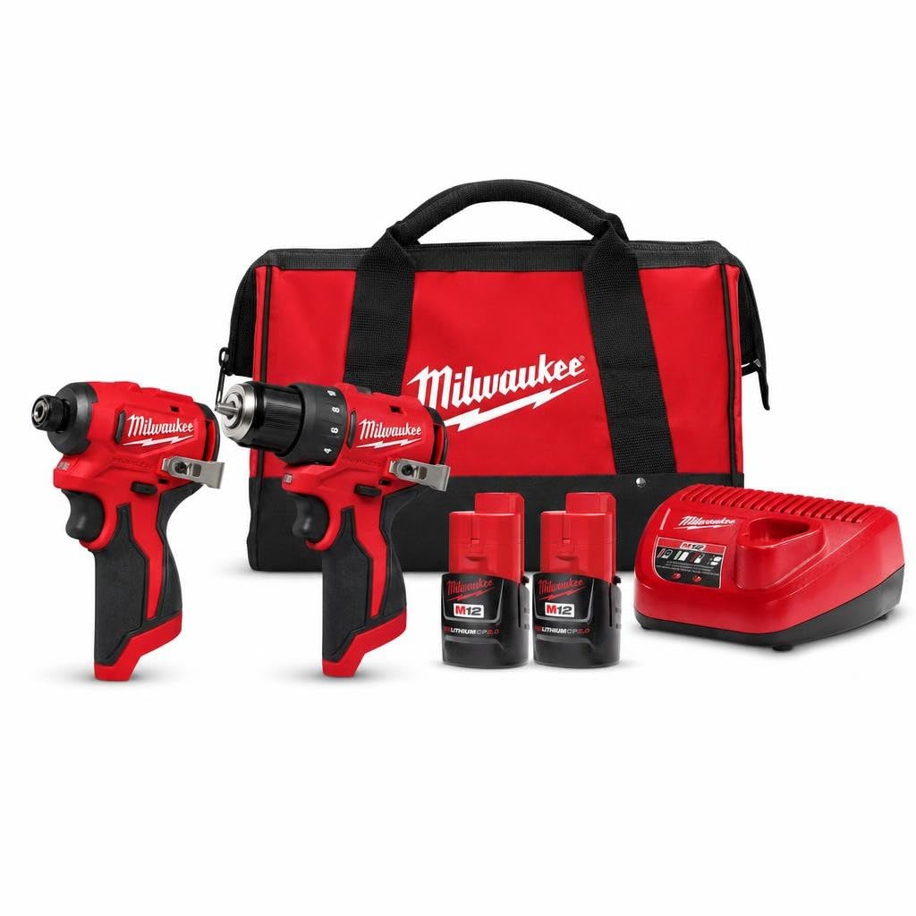 Electric - M12 SUBCOMPACT BRUSHLESS 2-Tool Combo KIT