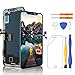 Yodoit Display per iPhone XS Schermo di Ricambio Nero, 5.8" Display LCD Vetro Touch Digitizer Assembly con Kit di Riparazione Strumento