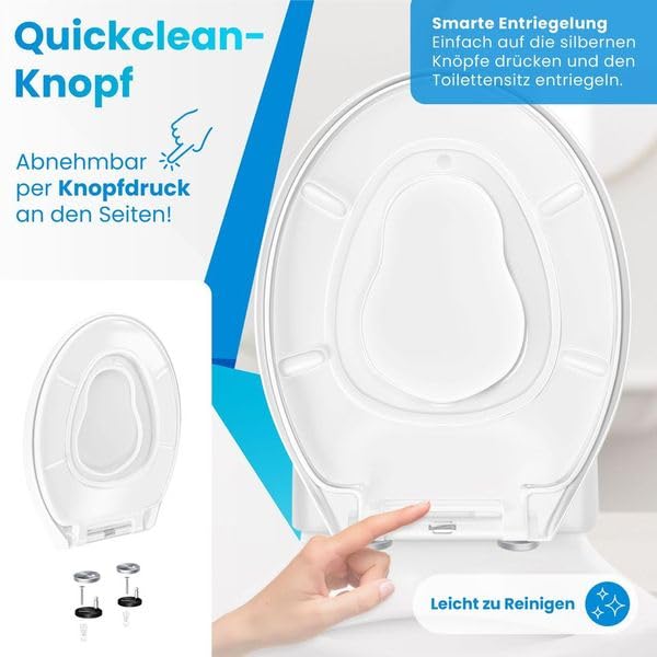 installeren softclose zitting - Wat mag er in een toilet !! - Broyeur inst. info