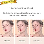 SIAMHOO CC Cream Air Cushion Foundation volle Deckkraft Grundierung und Pilz Luftkissen CC Creme für makelloses Make up, gleichmäßiger Hautton 20 g - Natürlich – Bild 5