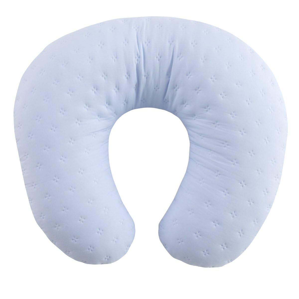 Cambrass - Cuscino per i primi mesi del bambino - Cuscino per allattamento che offre comfort e supporto al bambino - 53x45x10 cm Soft celeste