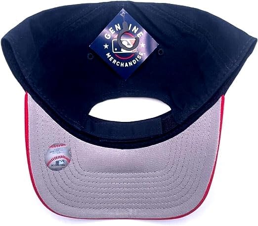 Miniatura 2 de Atlanta Baseball MVP Classic Edition - Gorra ajustable con logotipo del equipo (azulrojo), Azul Rojo