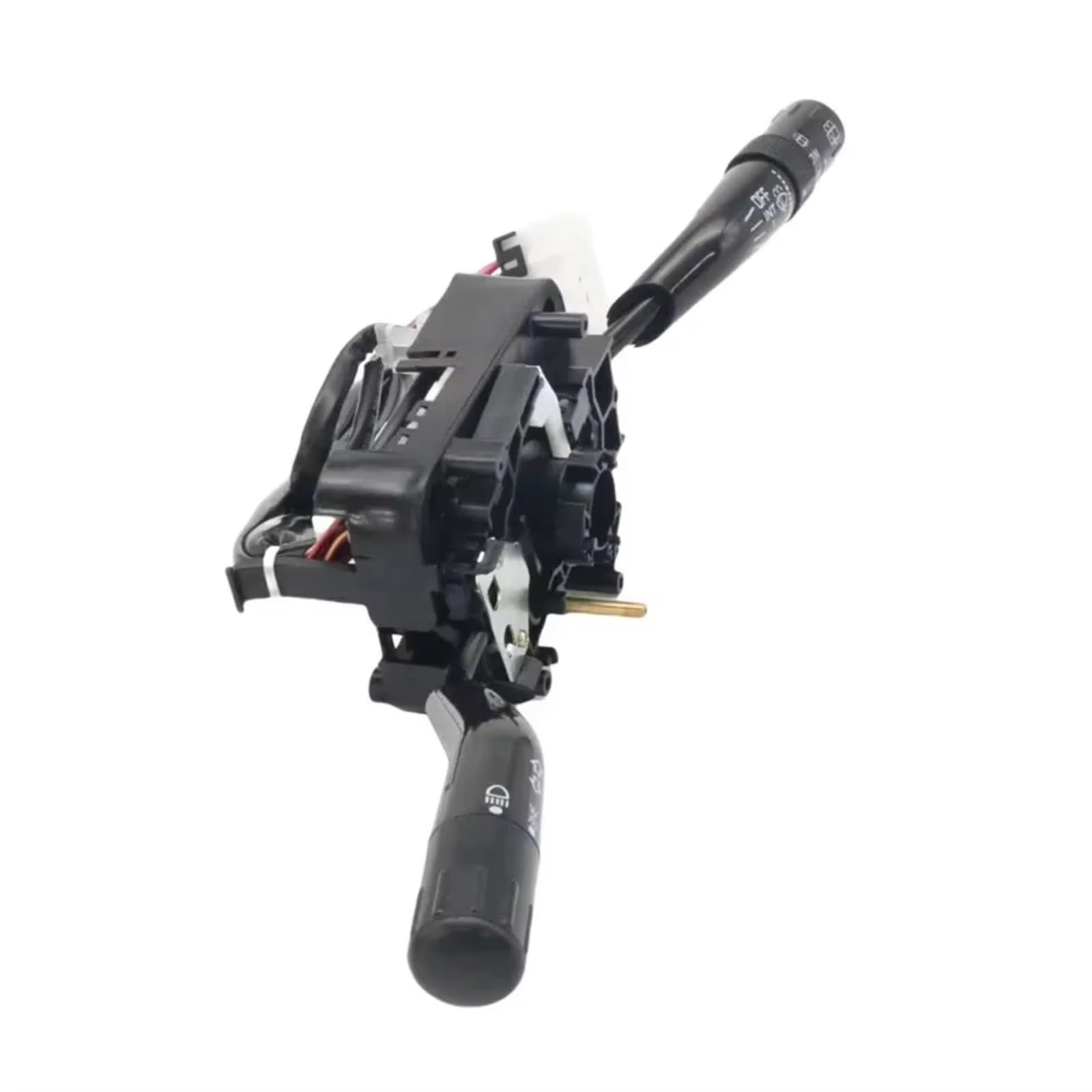 Compatible Con Mitsubishi Para Pajero Para Montero 1990-2004 1 Pieza Repuesto Interruptor Limpiaparabrisas Faro Indicador Negro MR301406 Interruptor Intermitente Volante