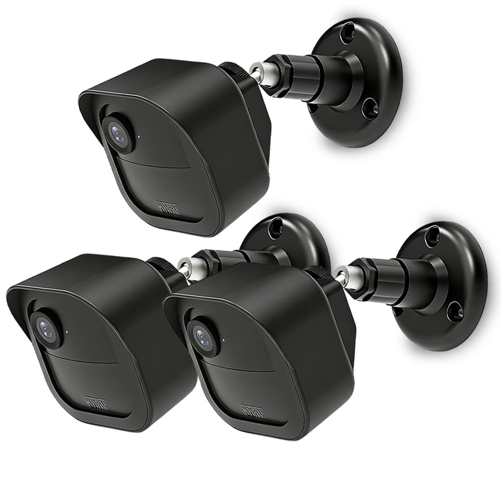 3 Pack | All-New Mount for Blink Outdoor 4 and Outdoor Camera 2K+ | Adjustable Design to Improve Viewing Angle | Weather Protective Housing Cover for Blink