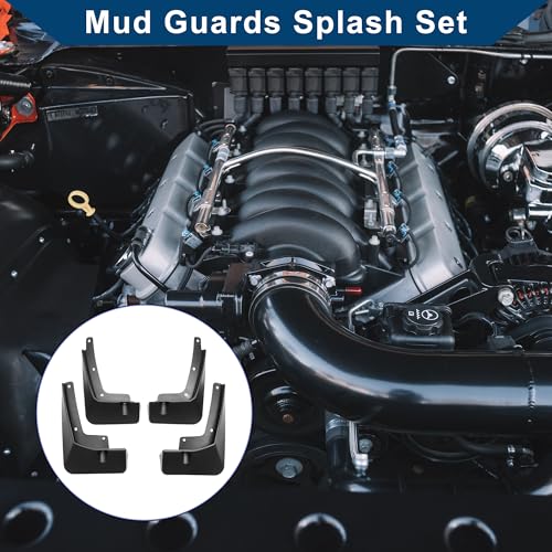 Image of Mud Flaps Splash Guards W /Mount Accessories for Hyundai IX45 2019-2020 Front and Rear Mud Guards 1 Set