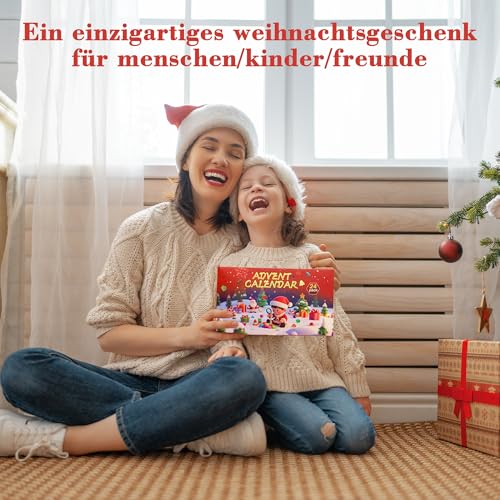 Adventskalender 2026 Kristalle & Chakra Steine zum Ausgraben - 24 Tage Ausgrab-Set mit Edelsteinen für Emotionale Unterstützung - Natursteine Sammeln & Lernen für Kinder