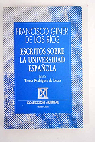Escritos sobre universidad española