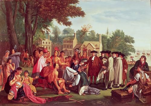 De Célèbres Tableaux Paysage Toile Affiche Traité de William Benjamin West