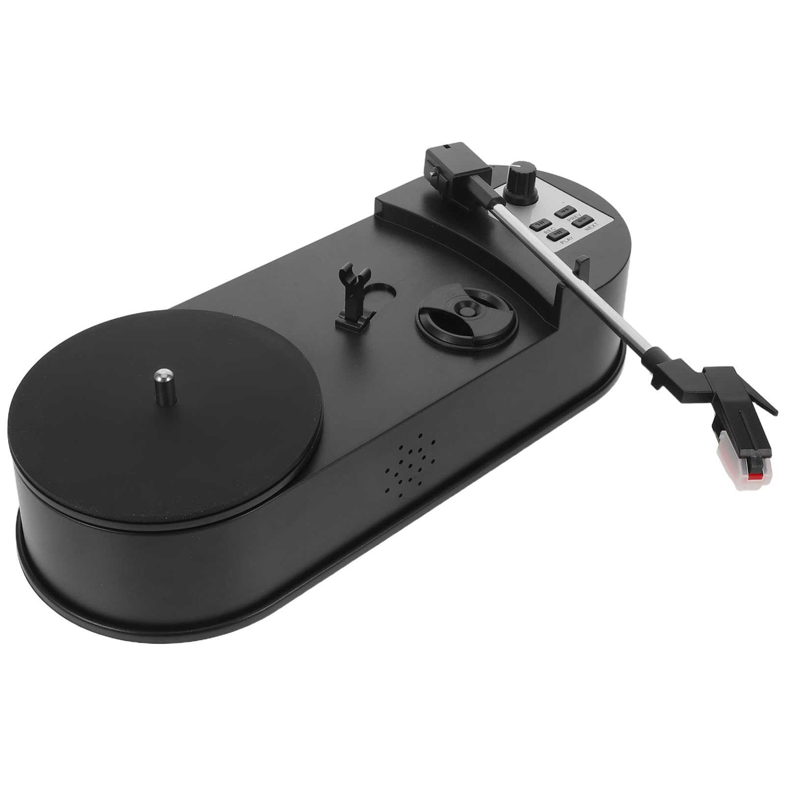 POPETPOP Gira Dischi in Vinile con Convertitore Design Vintage e Altoparlante Incorporato per Qualità Audio Avvolgente e Trasferimento Semplice di Dischi in Vinile