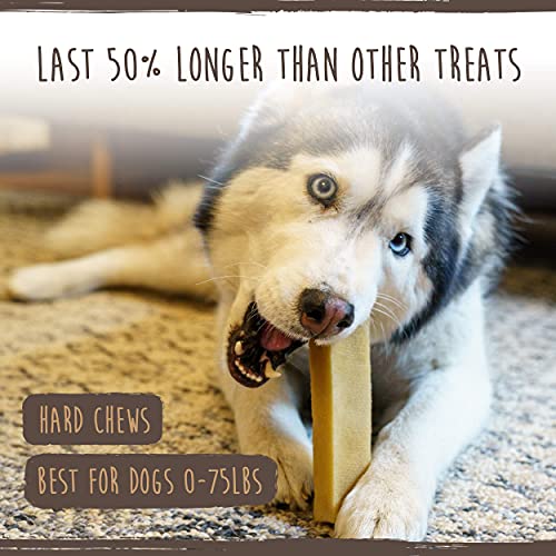 Mighty Paw Yak Cheese Dog Chews | 4 Large Sticks. All-Natural Chews for Dogs. Long Lasting Yak Milk Dog Chews for… - Image 5
