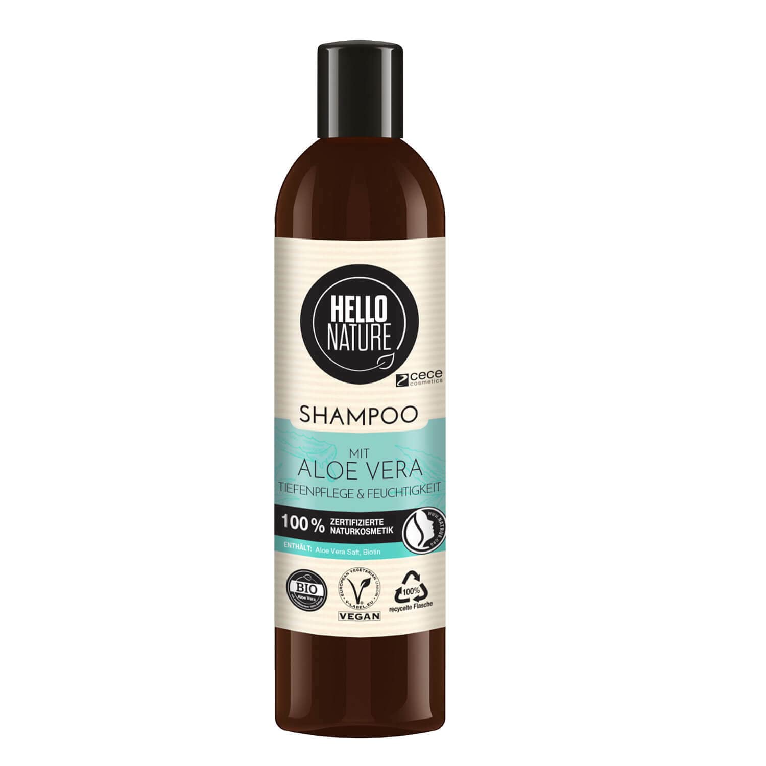 Hello Nature Shampoo Aloe Vera Tiefenpflege & Feuchtigkeit300 ml :  Amazon.de: Kosmetik