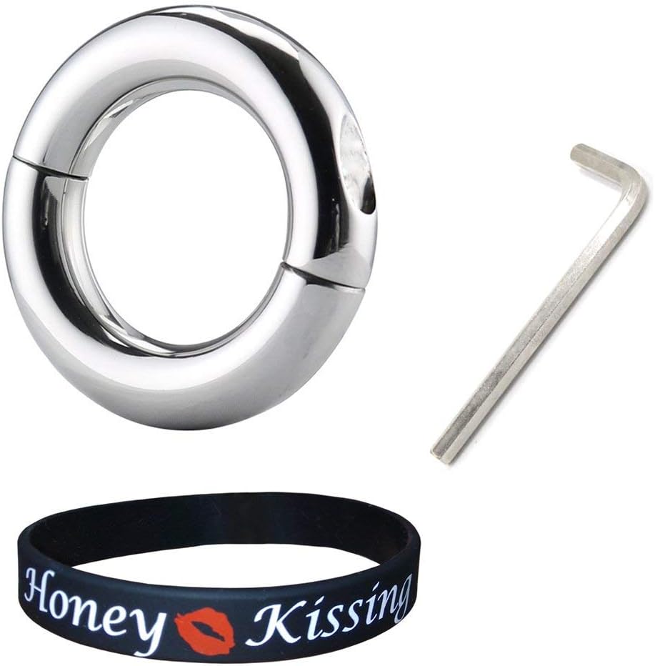 Metal Allen Wrench Weight Ring Stainless Steel Enhancer Kit for Men Male Toys