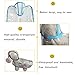 WELLXUNK Chubasquero para Perros,Chubasquero para Perros con Capucha，Impermeable Perros,Mascotas Impermeables,Poncho Impermeable Perros,Chubasquero...