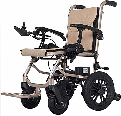 Fauteuil Roulant Électrique Pliant avec Double Batterie