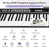 Yamaha YDP-163R Arius Review : Key Feature and In-Depth Review 8 VEIYOUMO 88 Key SEMI-Weighted Keyboard Piano For Beginners w/MIDI, Bluetooth, 1000 Tones/Rhythms, 150 Demos, Sustain Pedal, Metronome, Sync, Chord, Dual Key, Key Drum, Teaching Mode, Corded Electric #2