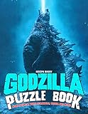 Godzilla Puzzle Book: A High Quality Book For Relaxation And Stress Relief. An Book With Lots Of Fun...