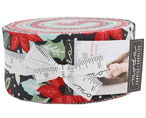 Little Tree Jelly Roll 40 2.5-inch Strips by Lella Boutique for Moda Fabrics